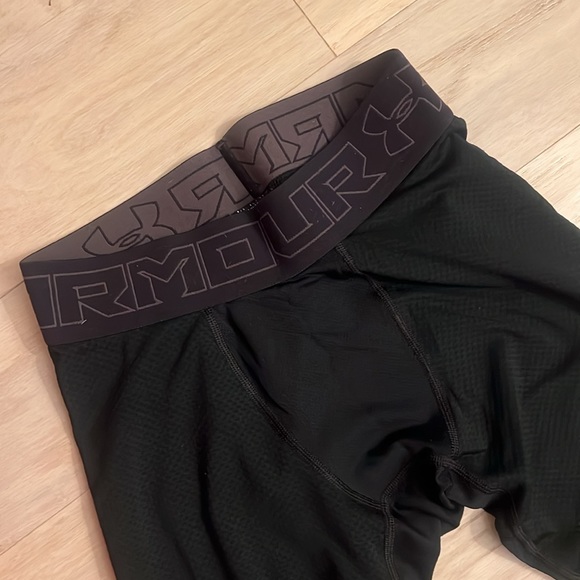 Mens Under Armour Heatgear Compression Tights - Picture 3 of 8